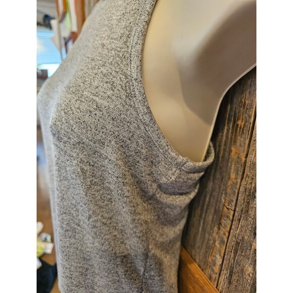 NWT banana republic XS heathered grey tank stretch soft layering top NEW career - Picture 5 of 7
